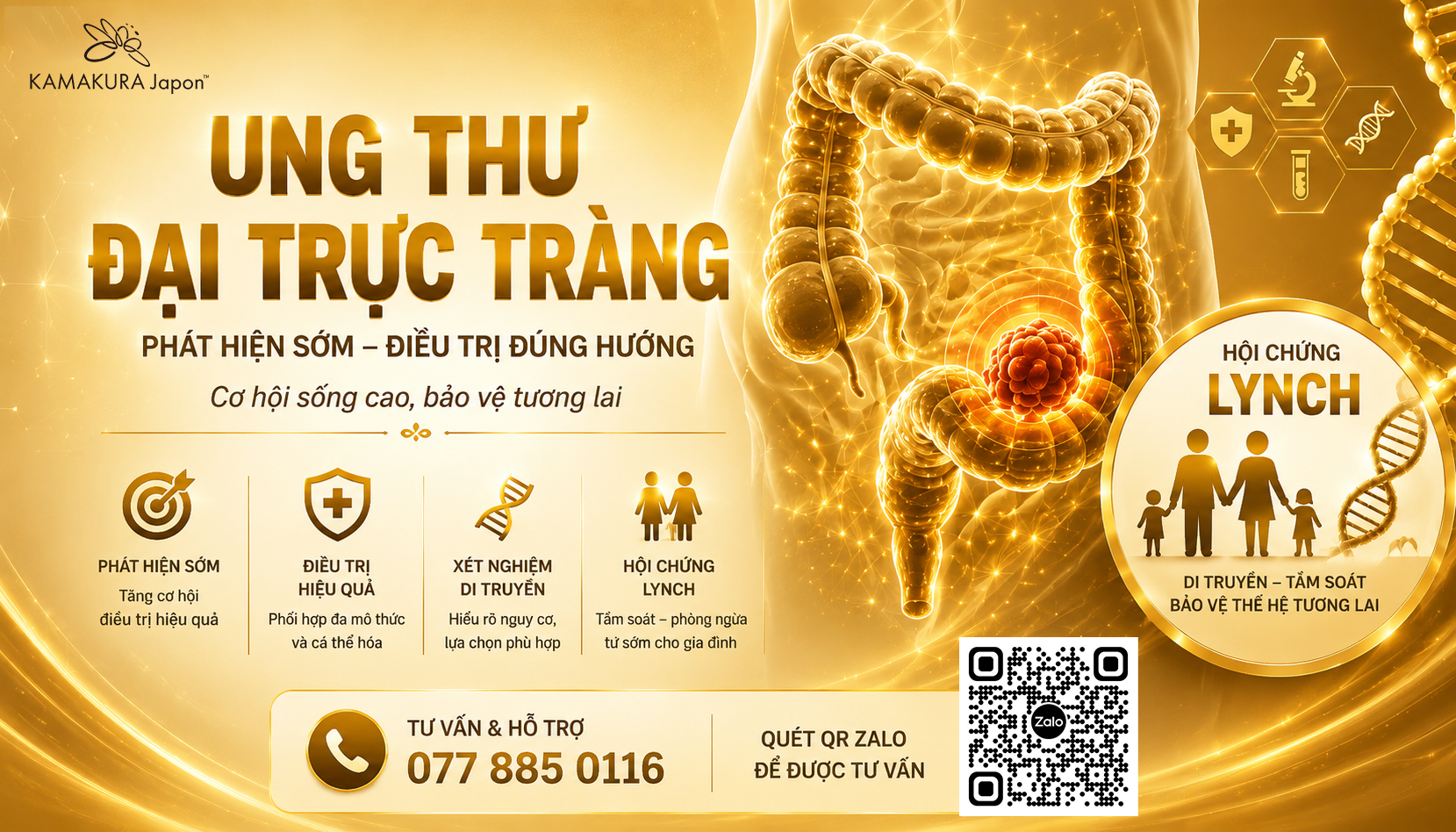Ung thư đại trực tràng: Điều trị ngày càng hiệu quả nhờ y học chính xác và xét nghiệm di truyền