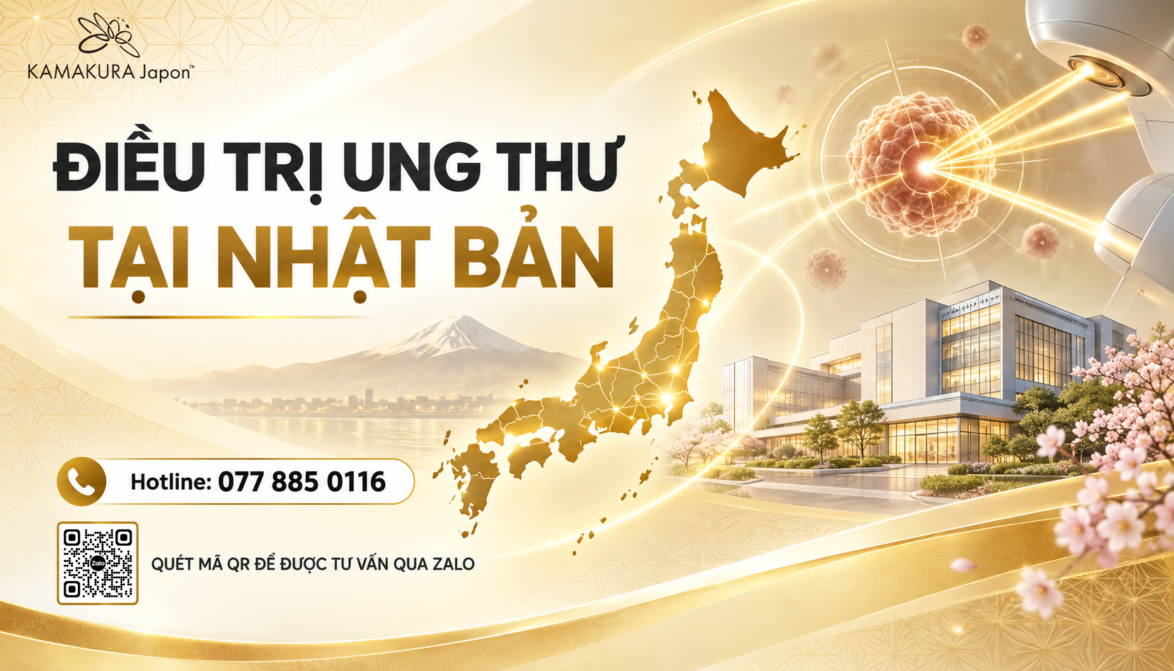 Điều trị ung thư tại Nhật Bản và các trung tâm ung thư tiêu biểu