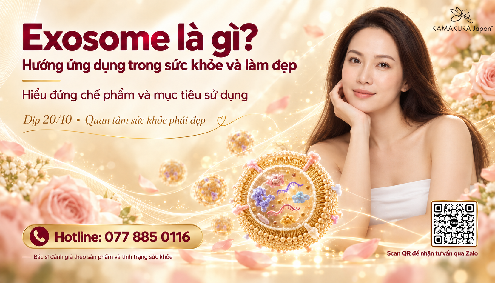 Exosome là gì? Những hướng ứng dụng trong chăm sóc sức khỏe và làm đẹp