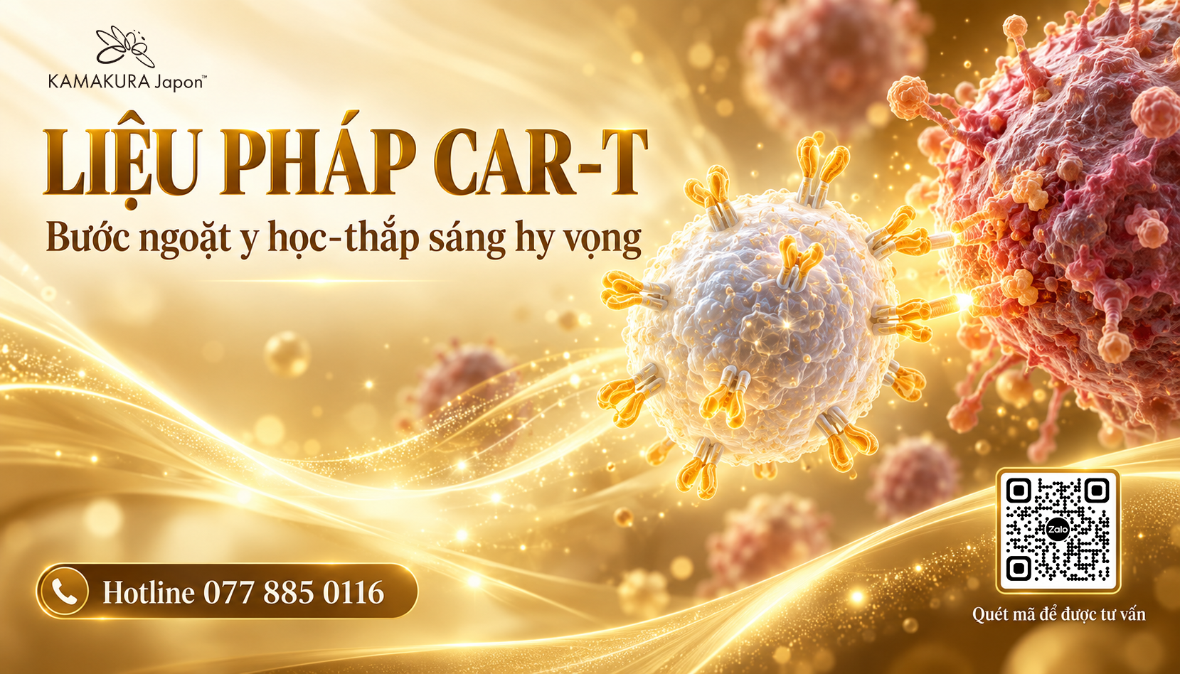 Liệu pháp CAR-T: Bước tiến trong điều trị ung thư