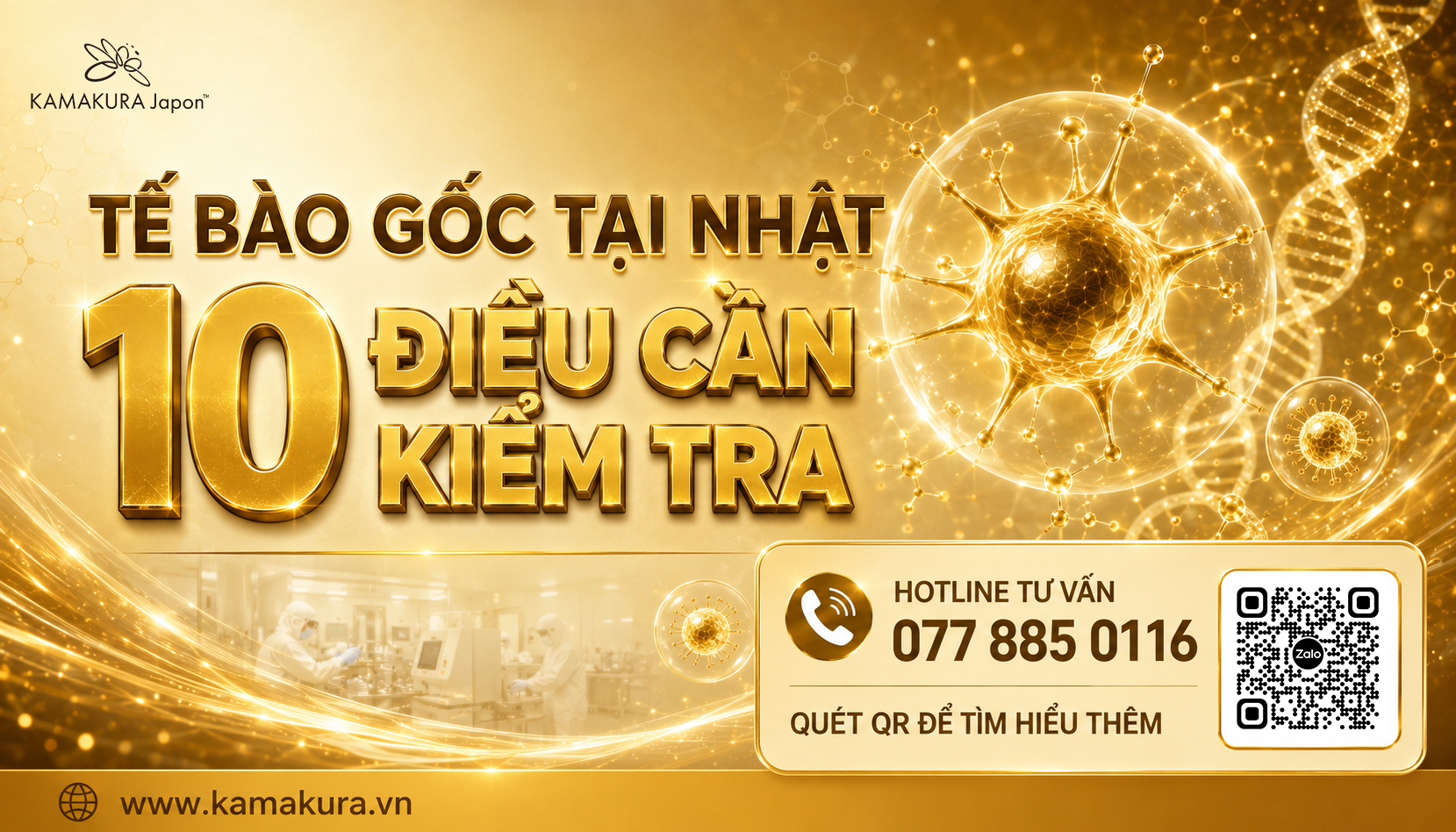 Kinh nghiệm làm tế bào gốc tại Nhật Bản an toàn